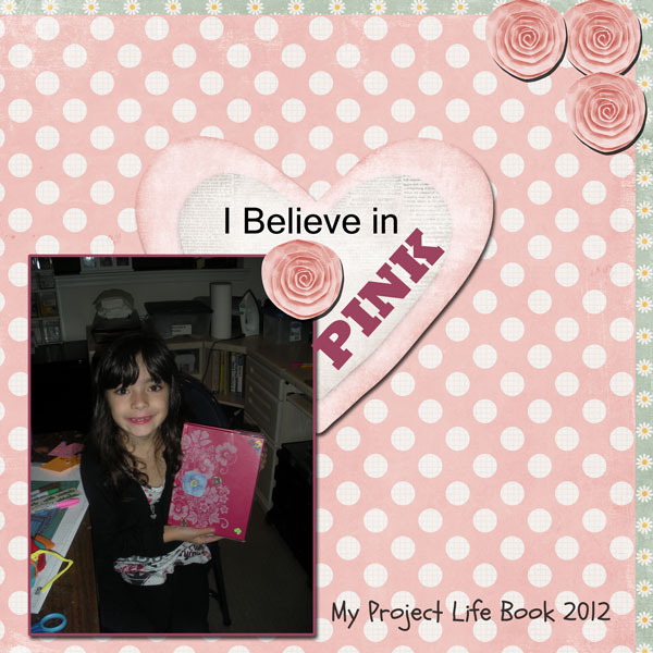 4. I Believe in Pink