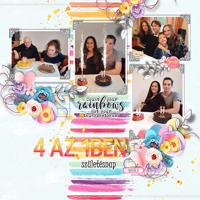 4 in 1 Birthday