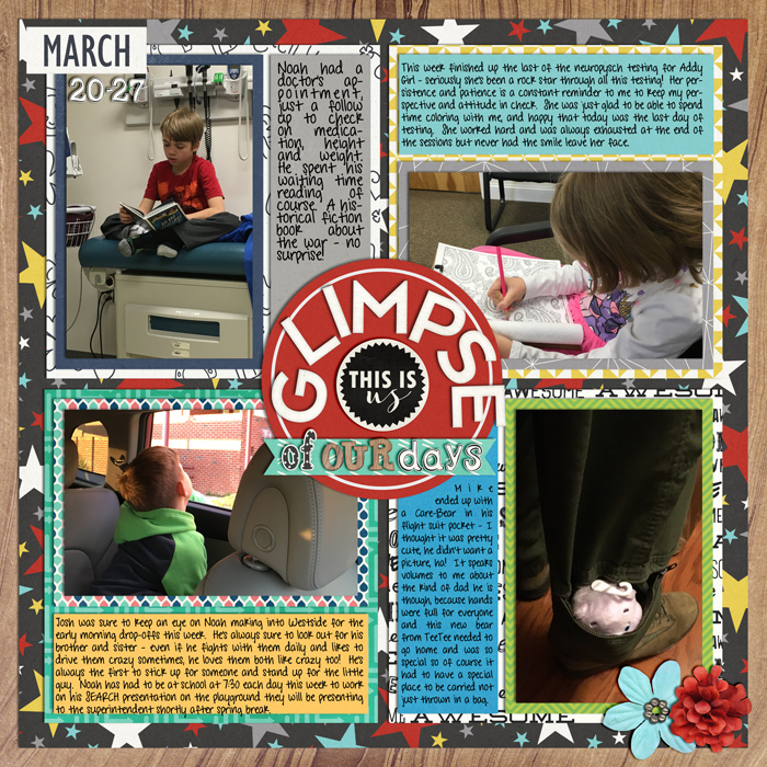 4 in 4 April BINGO challenge