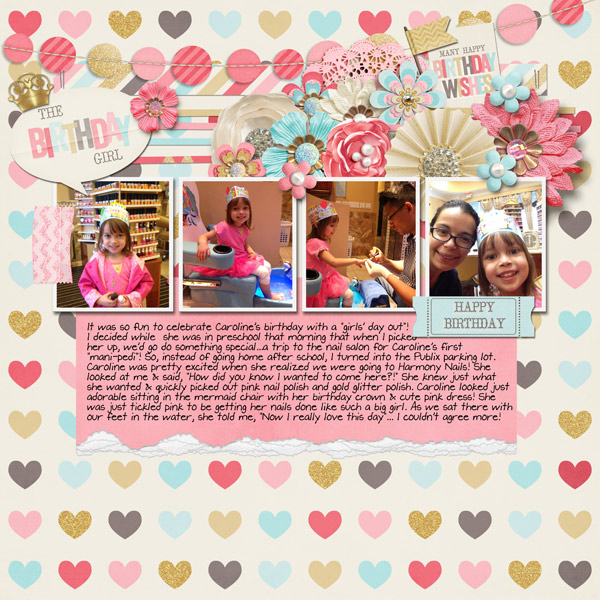 4th Birthday Mani-Pedi