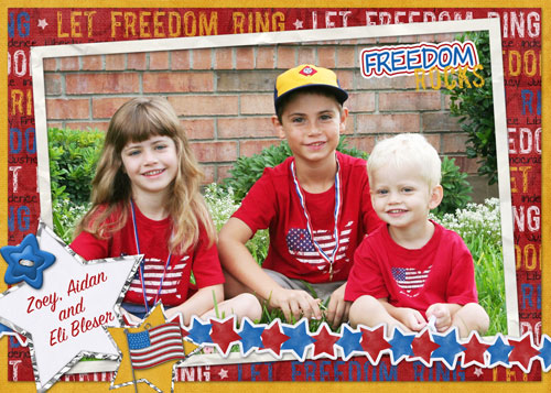 4th of July Card