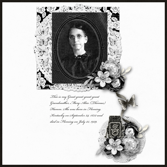 4x Great Grandma Mary Alice