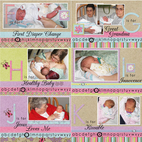 4x6 ABC Album