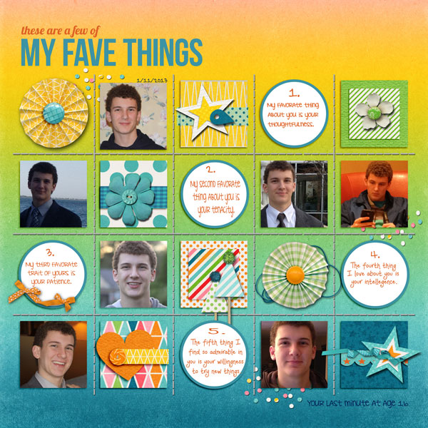 5 favorite things