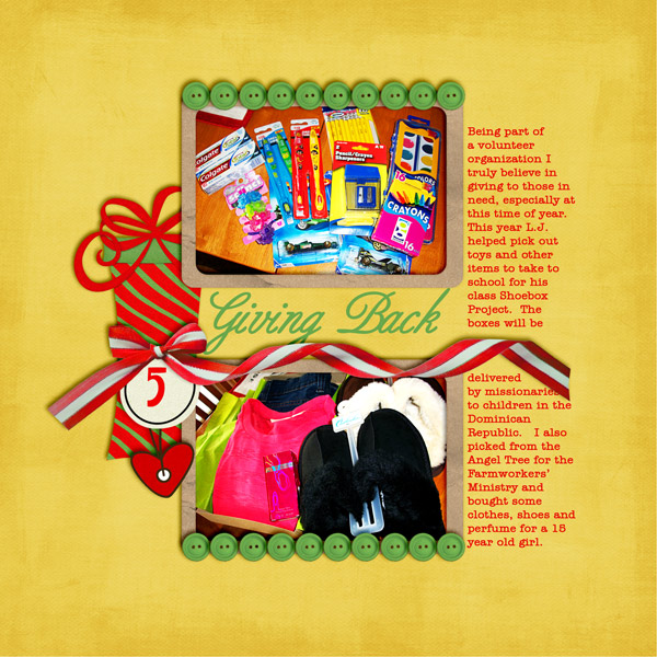 #5 - giving back