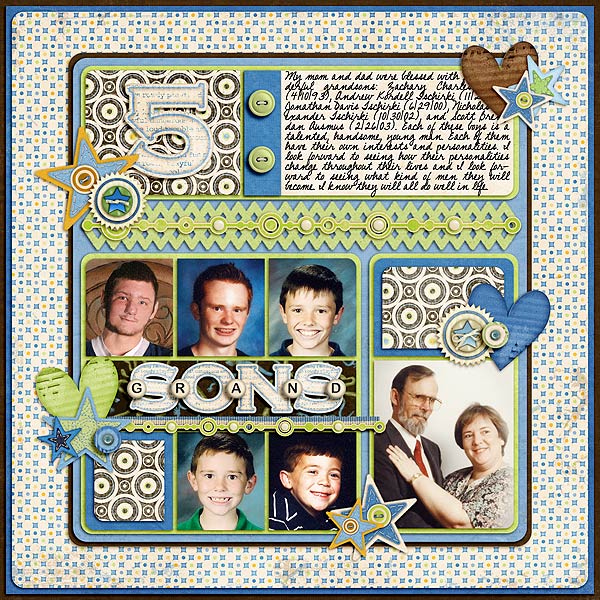 5 grandsons