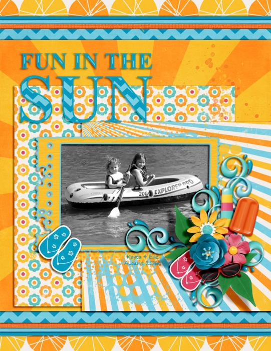 #5 MASH UP:  SUNBURST & BUSY PRINTS