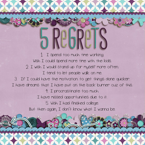 5 Regrets