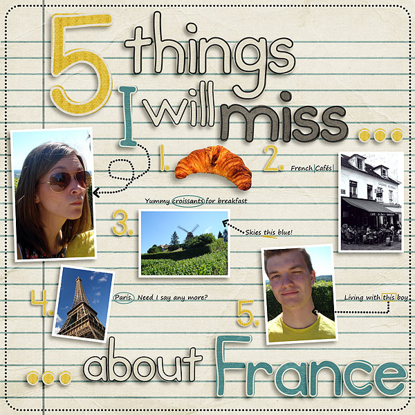 5 Things I will Miss about France