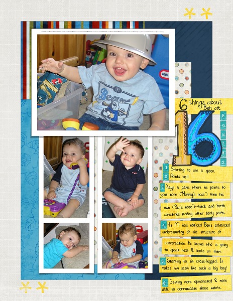 6 Things About Ben at 16 Months