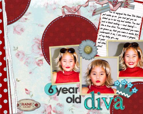 6-Year Old Diva