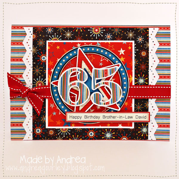65th birthday card