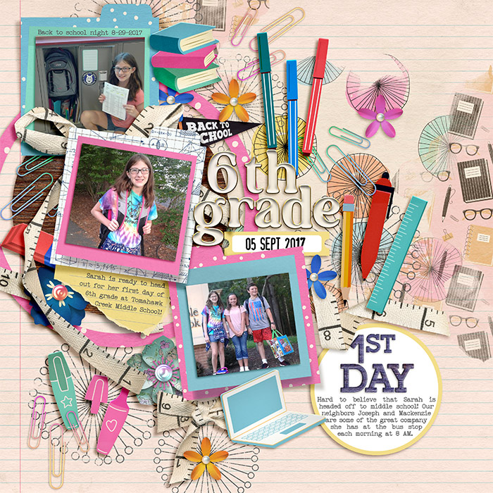 6th Grade 1st Day