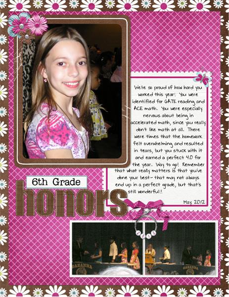 6th Grade Honors