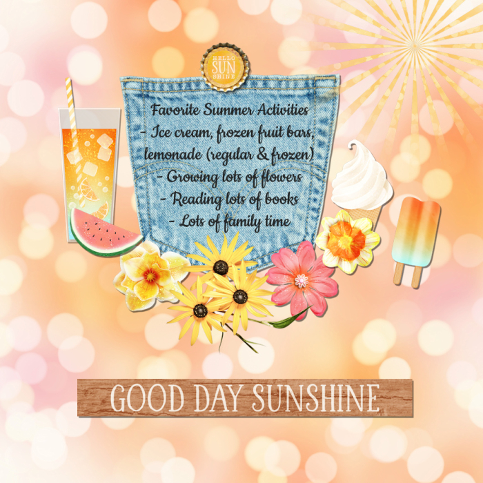 7/15 Favorite Summer Activities