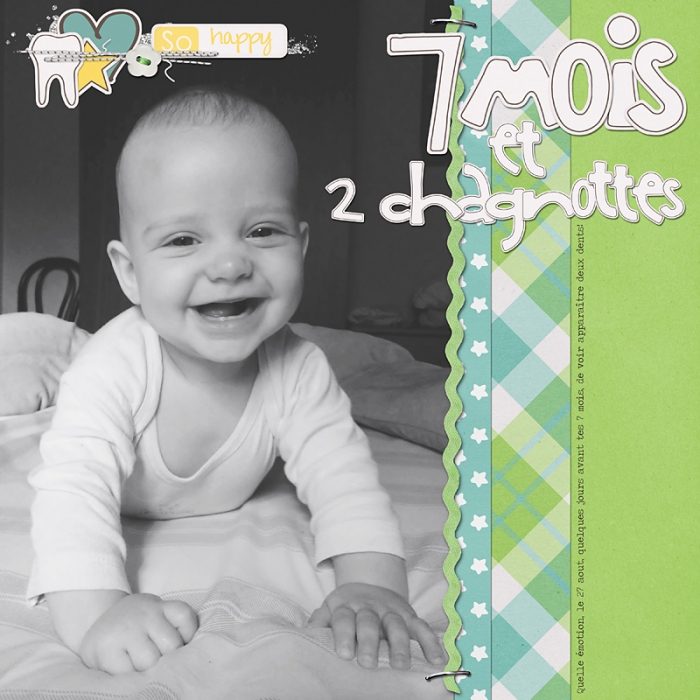 7 months and 2 teeth