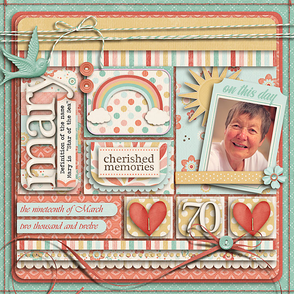 70th birthday card