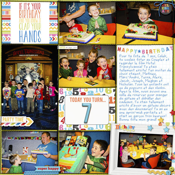 7th Birthday Party