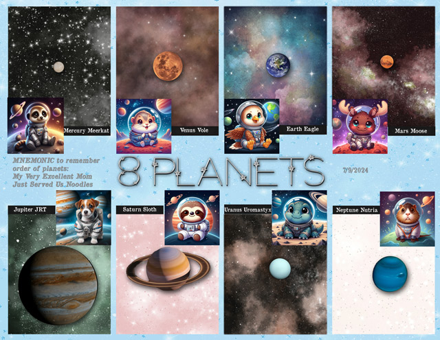 8 PLANETS