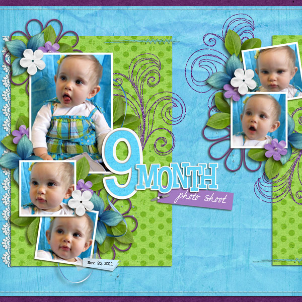 9 Month photo shoot