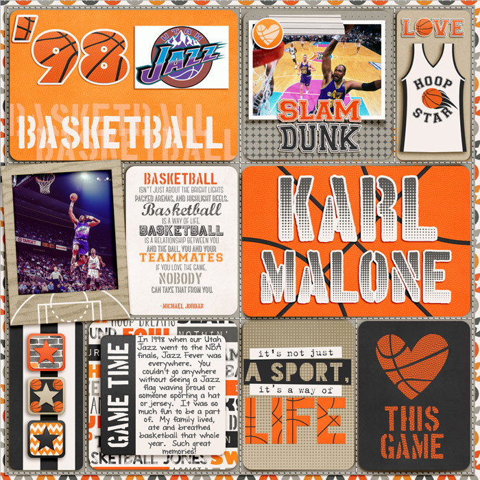 98 Jazz Basketball