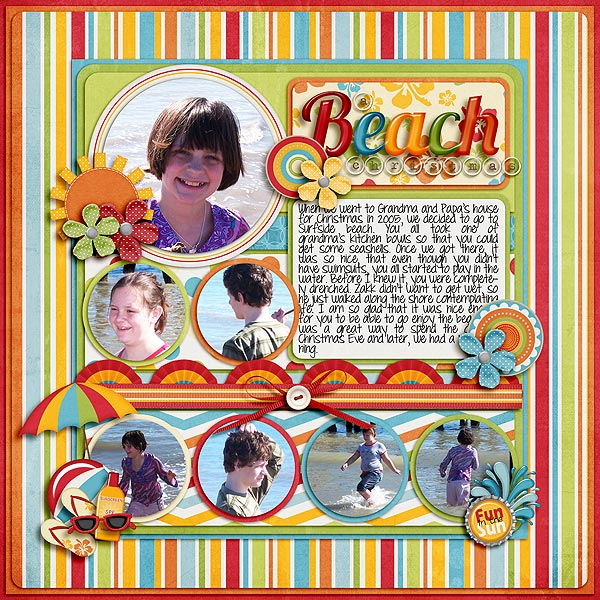 A beach Christmas