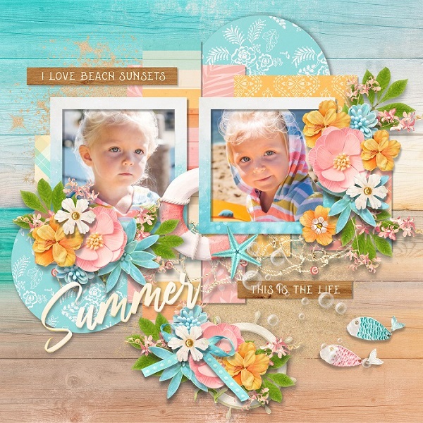 A beach tale - high tides