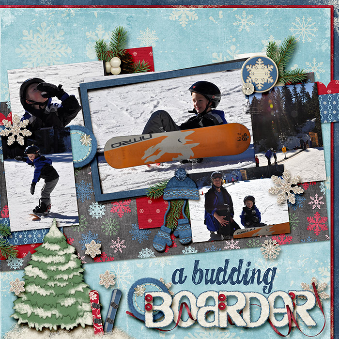 a budding boarder right
