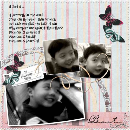A Child is Like a Butterfly