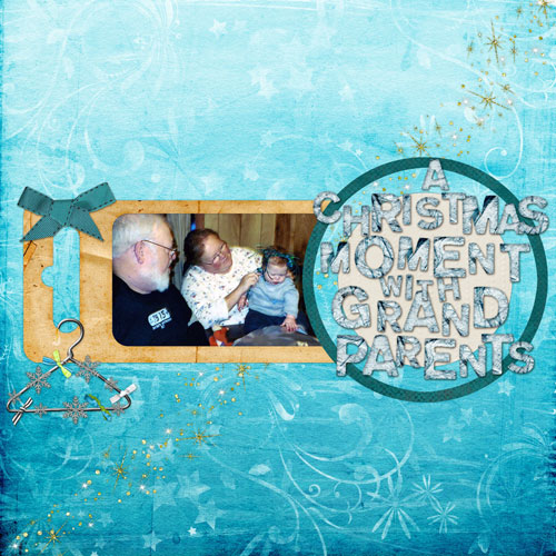 A Christmas Moment with Grandparents