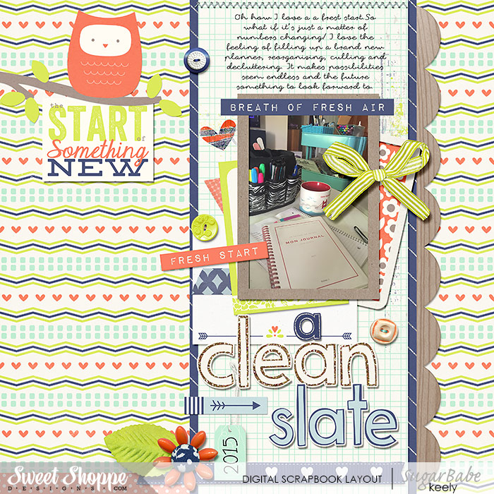 a clean slate