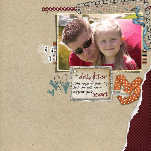 A daughter may outgrow your lap *Recipe Challenge*