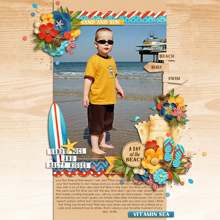a day at the beach