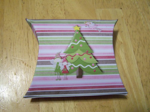 A Fairy Merry Christmas Pillow Box