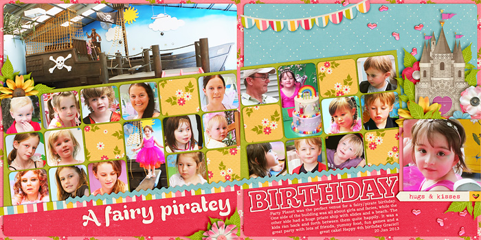 A fairy piratey birthday