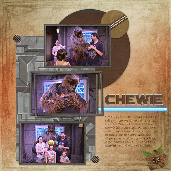 A hug from Chewie