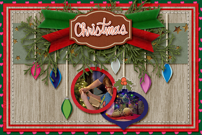 A Merry Moment card - Christmas
