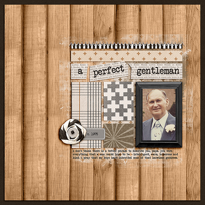 a perfect gentleman