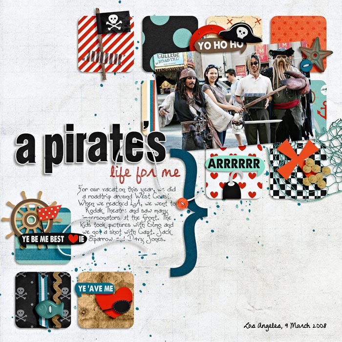 a pirate's life for me