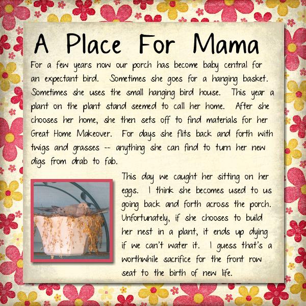A Place For Mama