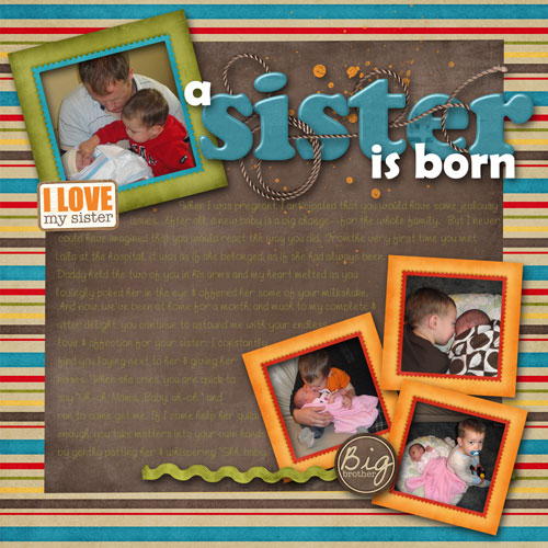 A Sister is Born