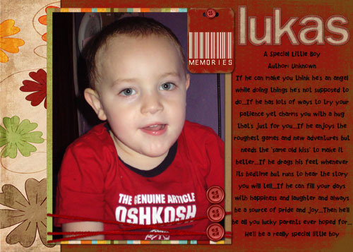 A Special Little Boy