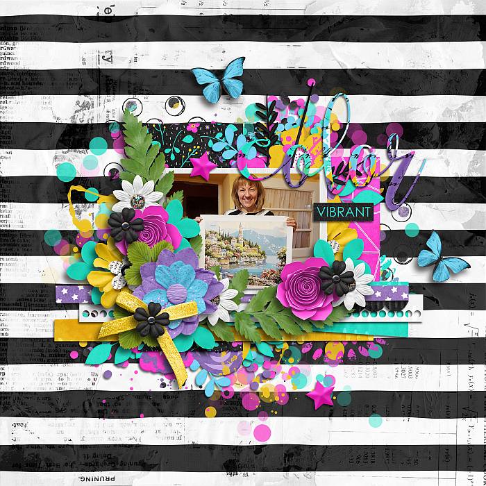 A splash of color