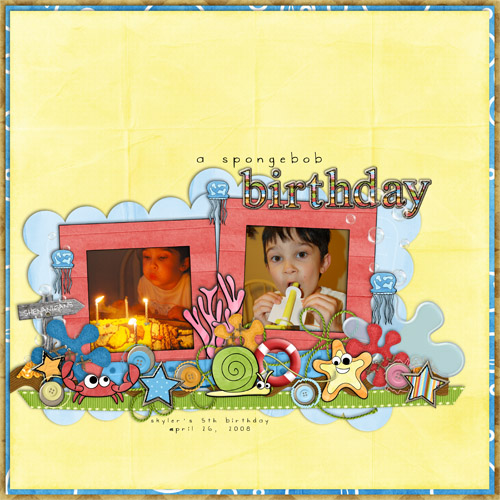 A Spongebob Birthday