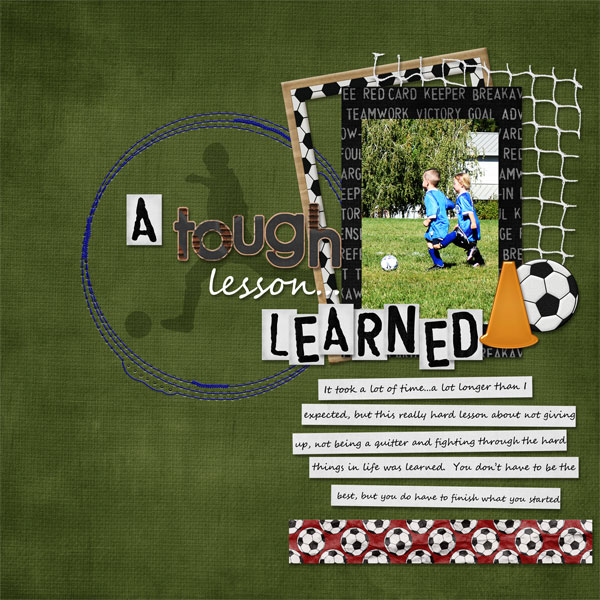 A Tough Lesson...Learned