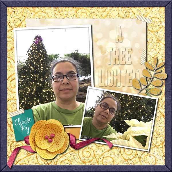 A Tree Lighted