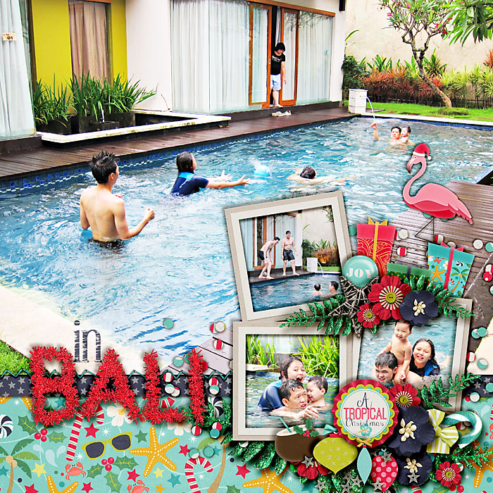 A tropical Christmas in Bali