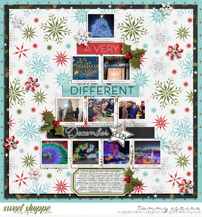 a very different december