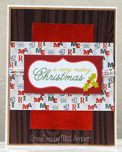 A Very Merry Christmas Card