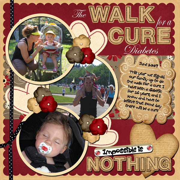 a walk for the cure